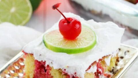 Image for Cherry Limeade Poke Cake