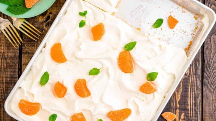 Image for Orange Creamsicle Poke Cake