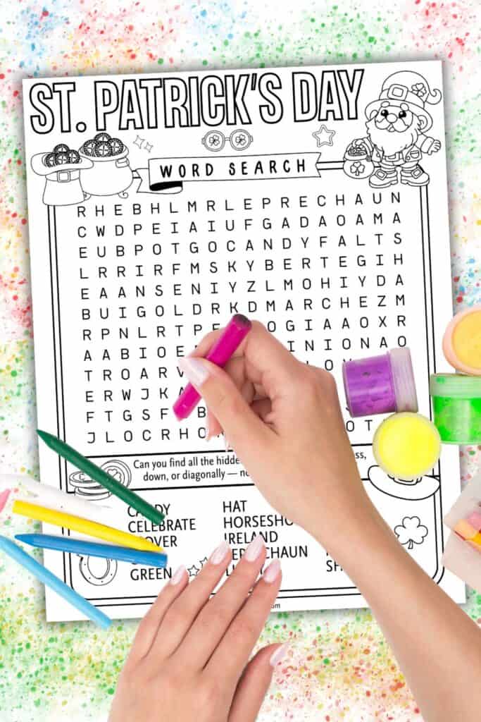 Free St. Patrick’s Day Word Search Printable for Kids - Mom Loves To...